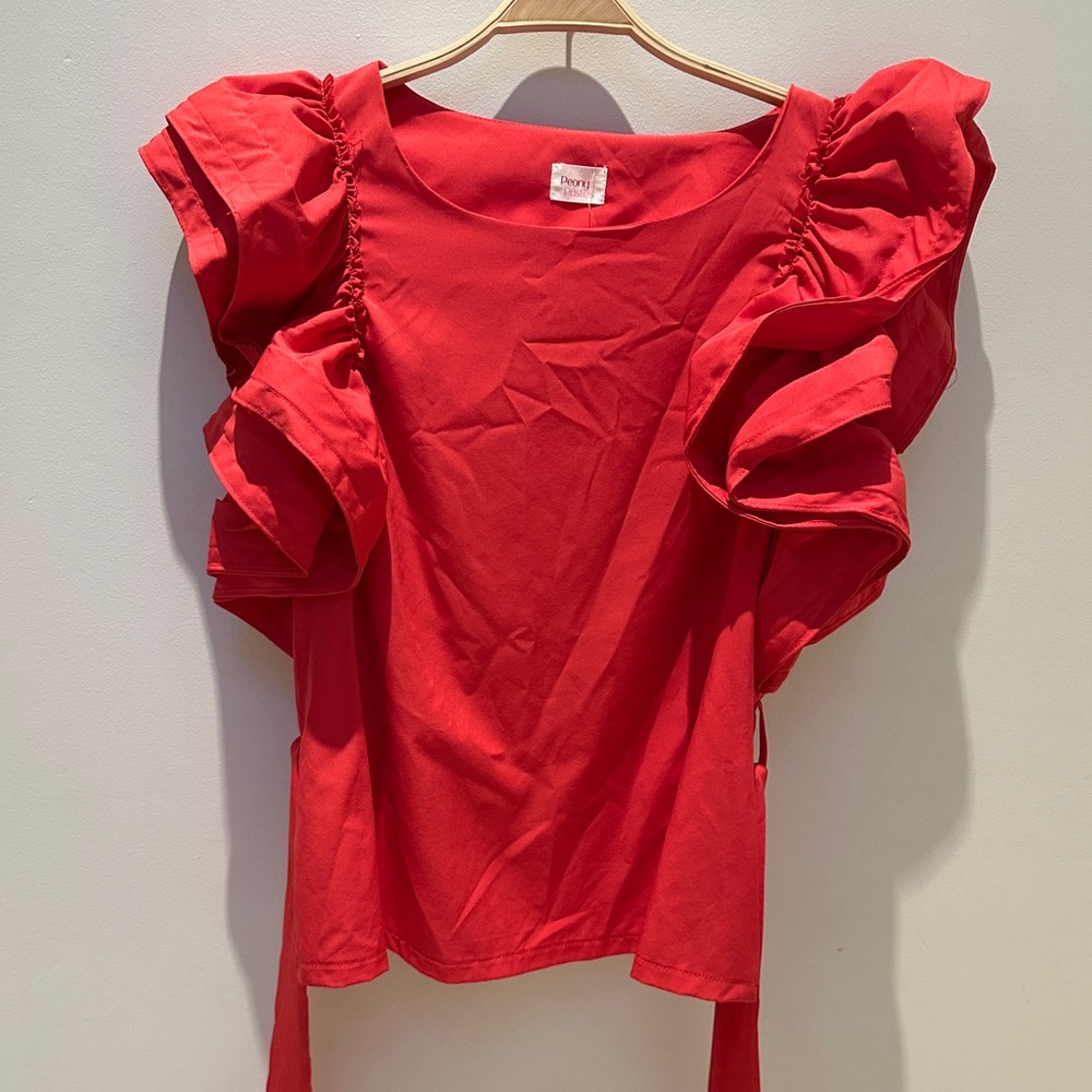 Peony & Pastes Ruffle Sleeve